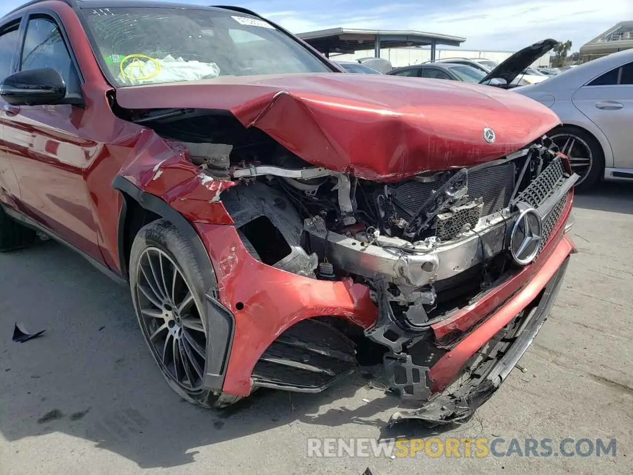 9 fotografías del automóvil dañado W1N0G8EB4LF830768 MERCEDES-BENZ GLC-CLASS 2020