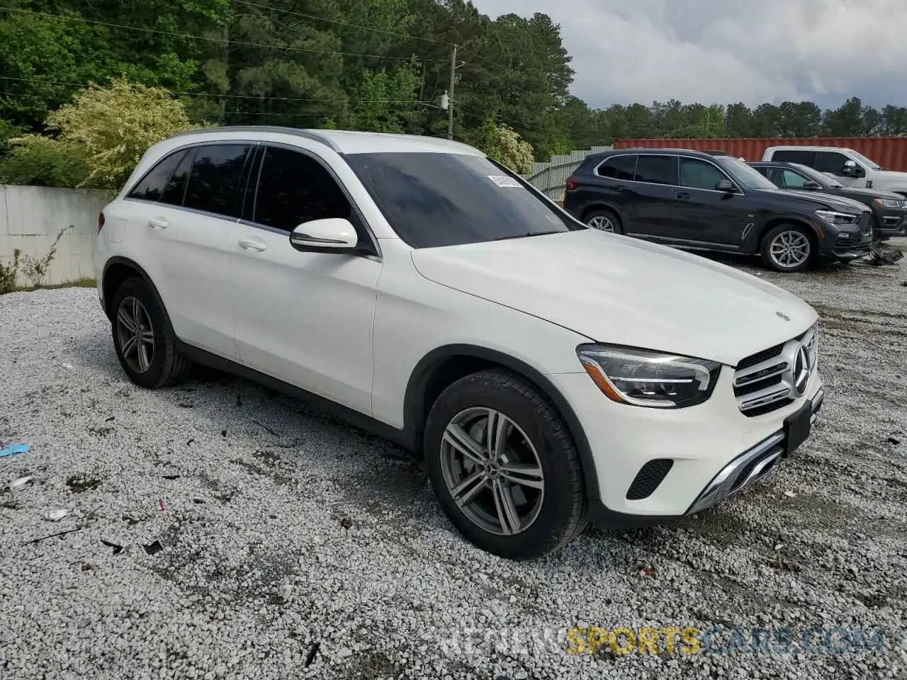 4 fotografías del automóvil dañado W1N0G8EB7LF773546 MERCEDES-BENZ GLC-CLASS 2020