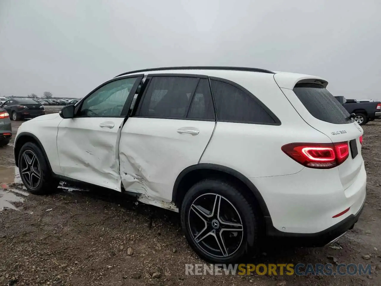 2 fotografías del automóvil dañado W1N0G8EBXLF764663 MERCEDES-BENZ GLC-CLASS 2020