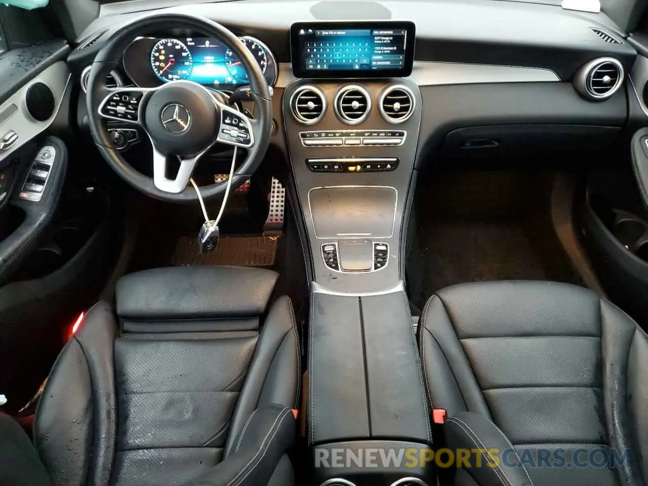 8 fotografías del automóvil dañado W1N0G8EBXLF764663 MERCEDES-BENZ GLC-CLASS 2020