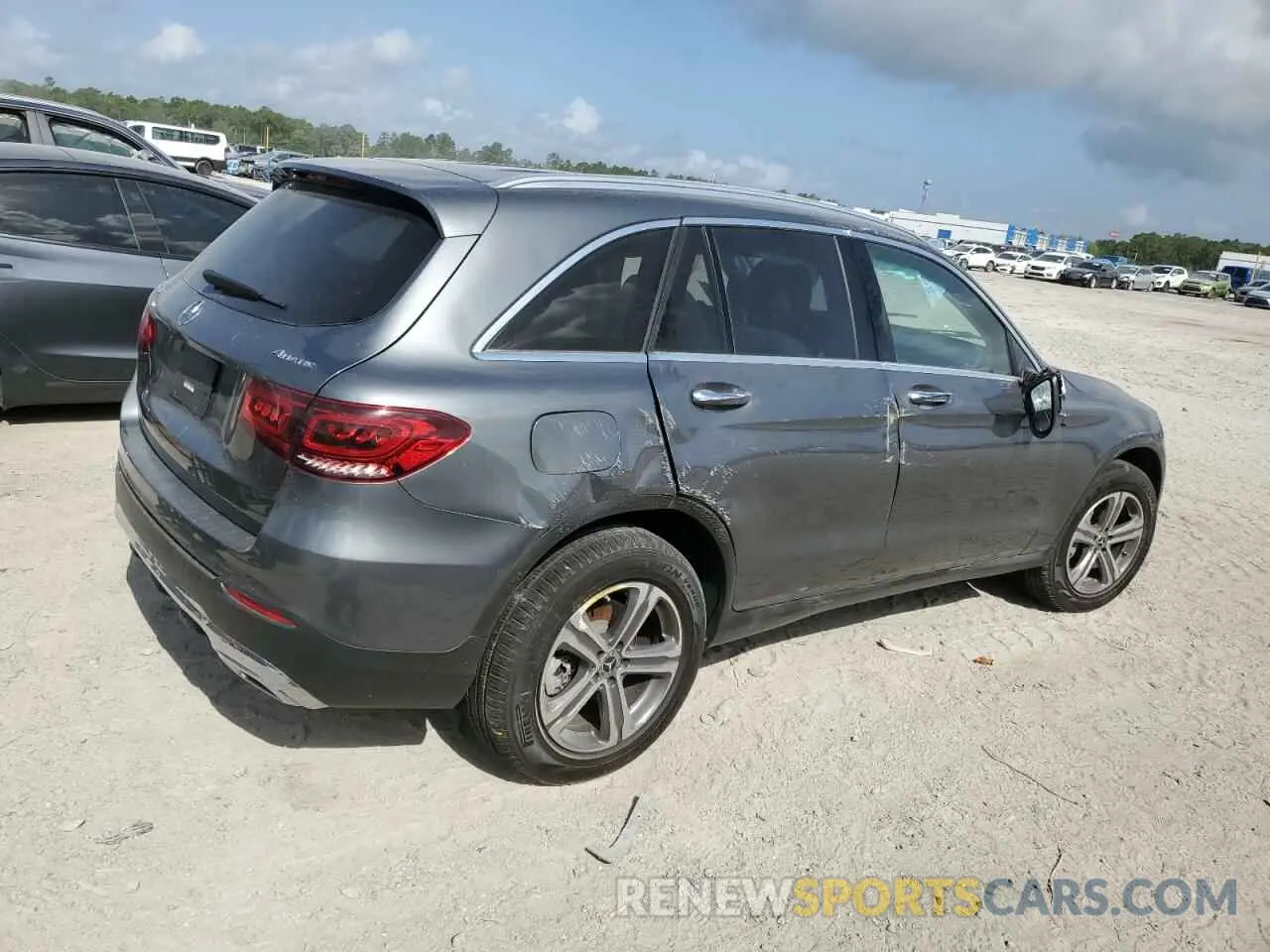 3 fotografías del automóvil dañado W1N0G8EBXLF767188 MERCEDES-BENZ GLC-CLASS 2020