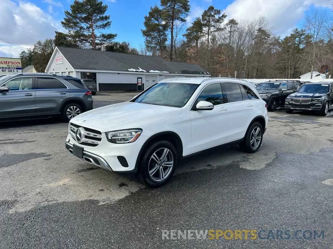 2 fotografías del automóvil dañado W1N0G8EBXLF779924 MERCEDES-BENZ GLC-CLASS 2020