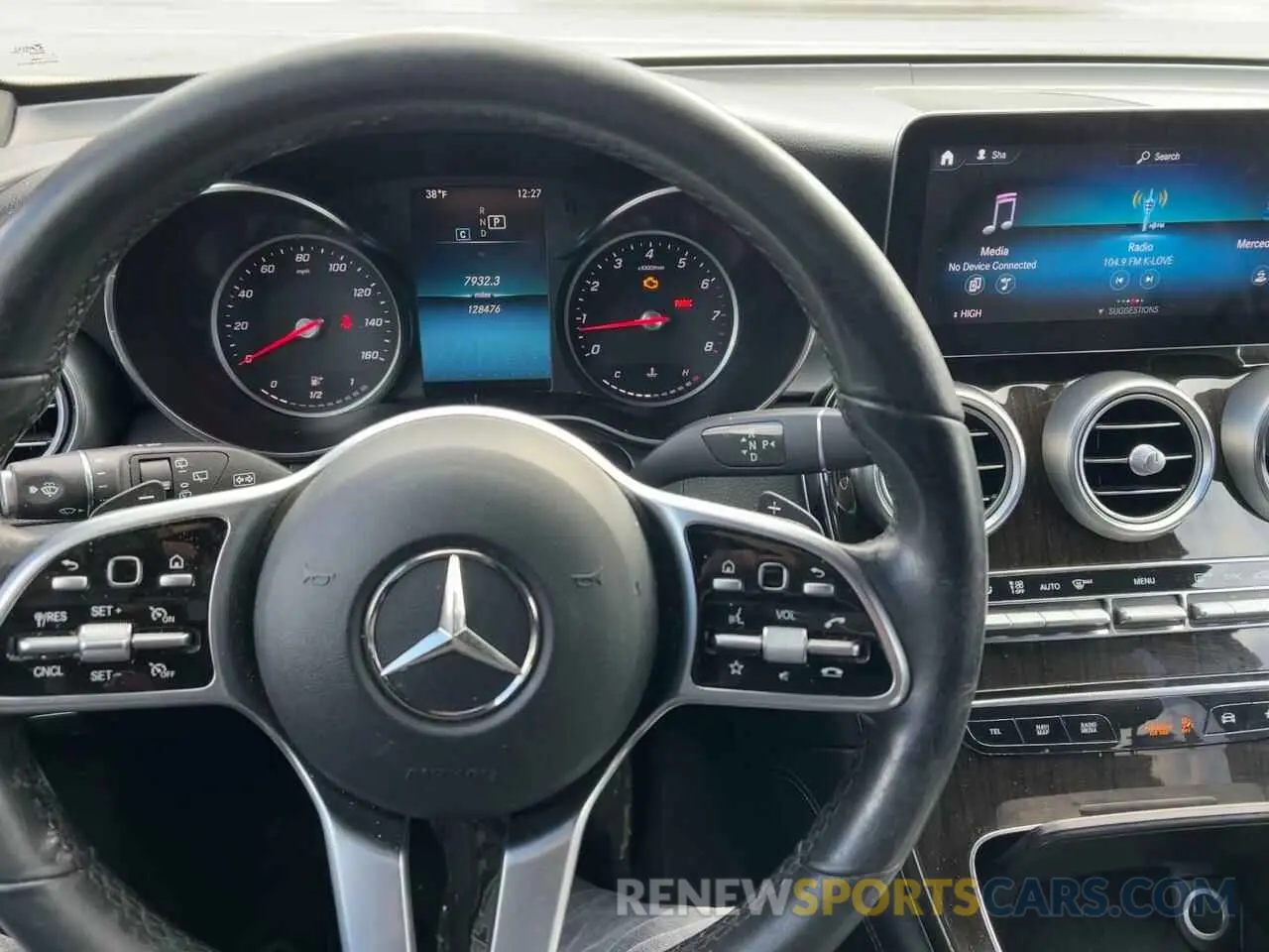 7 fotografías del automóvil dañado W1N0G8EBXLF779924 MERCEDES-BENZ GLC-CLASS 2020
