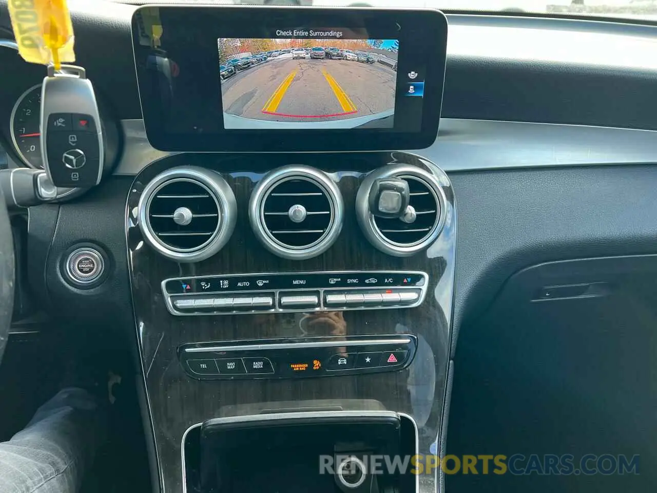 9 fotografías del automóvil dañado W1N0G8EBXLF779924 MERCEDES-BENZ GLC-CLASS 2020
