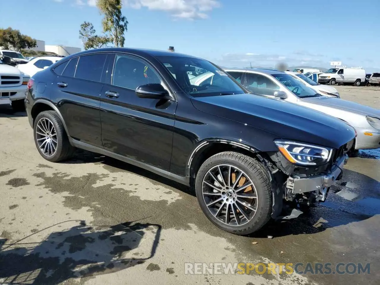 4 fotografías del automóvil dañado W1N0J8EB2LF865648 MERCEDES-BENZ GLC-CLASS 2020