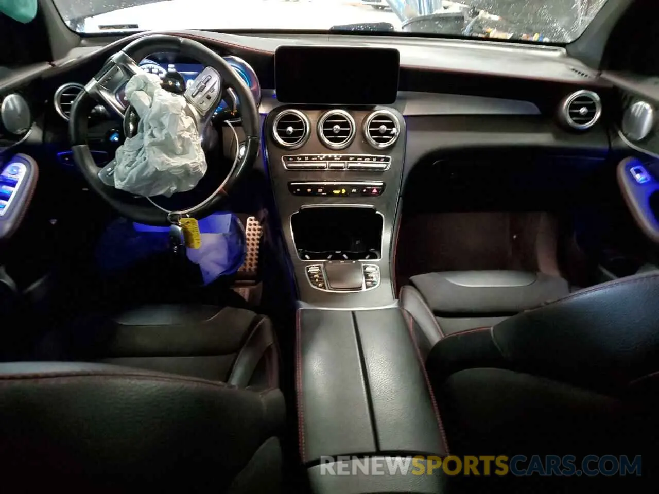 8 fotografías del automóvil dañado WDC0G6EB4LF755480 MERCEDES-BENZ GLC-CLASS 2020