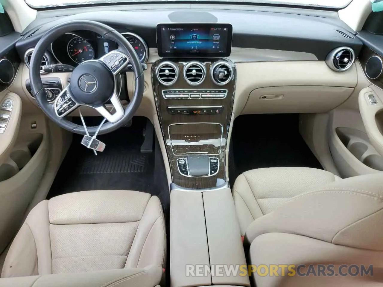8 fotografías del automóvil dañado WDC0G8DB3LF755824 MERCEDES-BENZ GLC-CLASS 2020