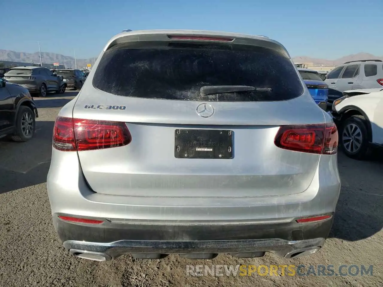 6 fotografías del automóvil dañado WDC0G8DB8LF673135 MERCEDES-BENZ GLC-CLASS 2020