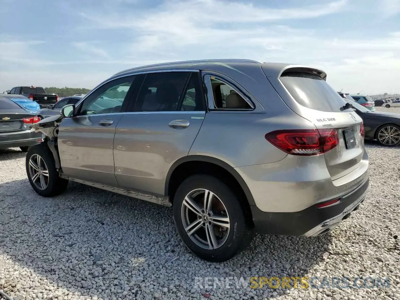 2 fotografías del automóvil dañado WDC0G8DB9LF698299 MERCEDES-BENZ GLC-CLASS 2020