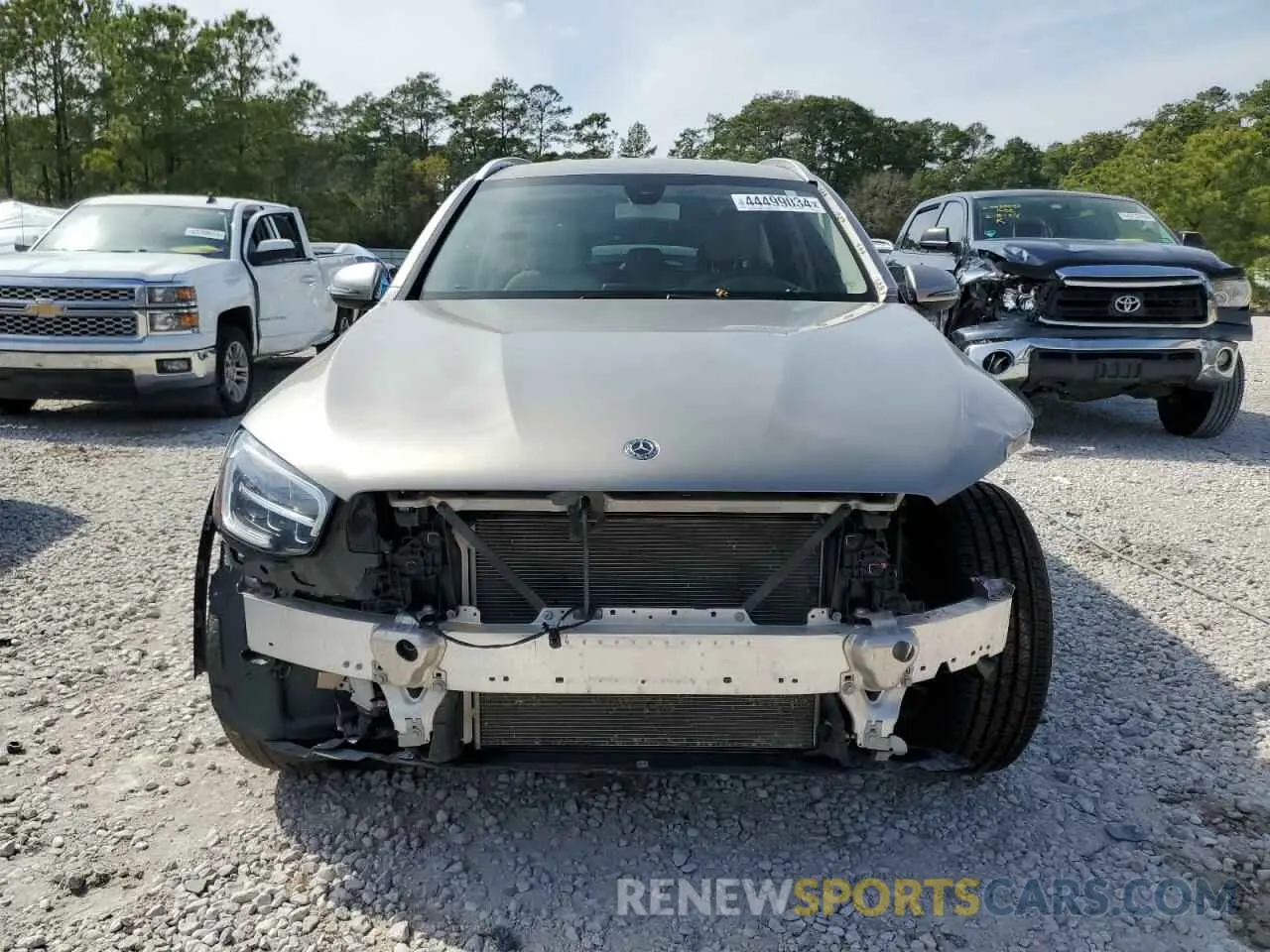 5 fotografías del automóvil dañado WDC0G8DB9LF698299 MERCEDES-BENZ GLC-CLASS 2020