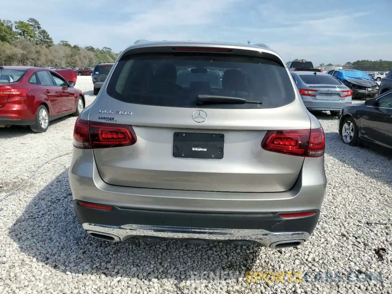6 fotografías del automóvil dañado WDC0G8DB9LF698299 MERCEDES-BENZ GLC-CLASS 2020