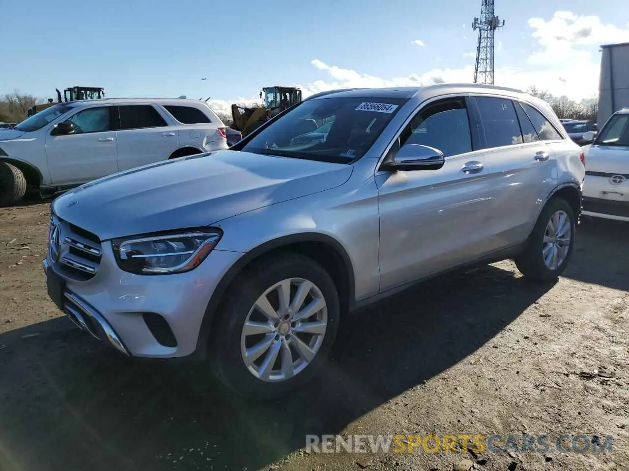 1 fotografías del automóvil dañado WDC0G8EB0LF675749 MERCEDES-BENZ GLC-CLASS 2020