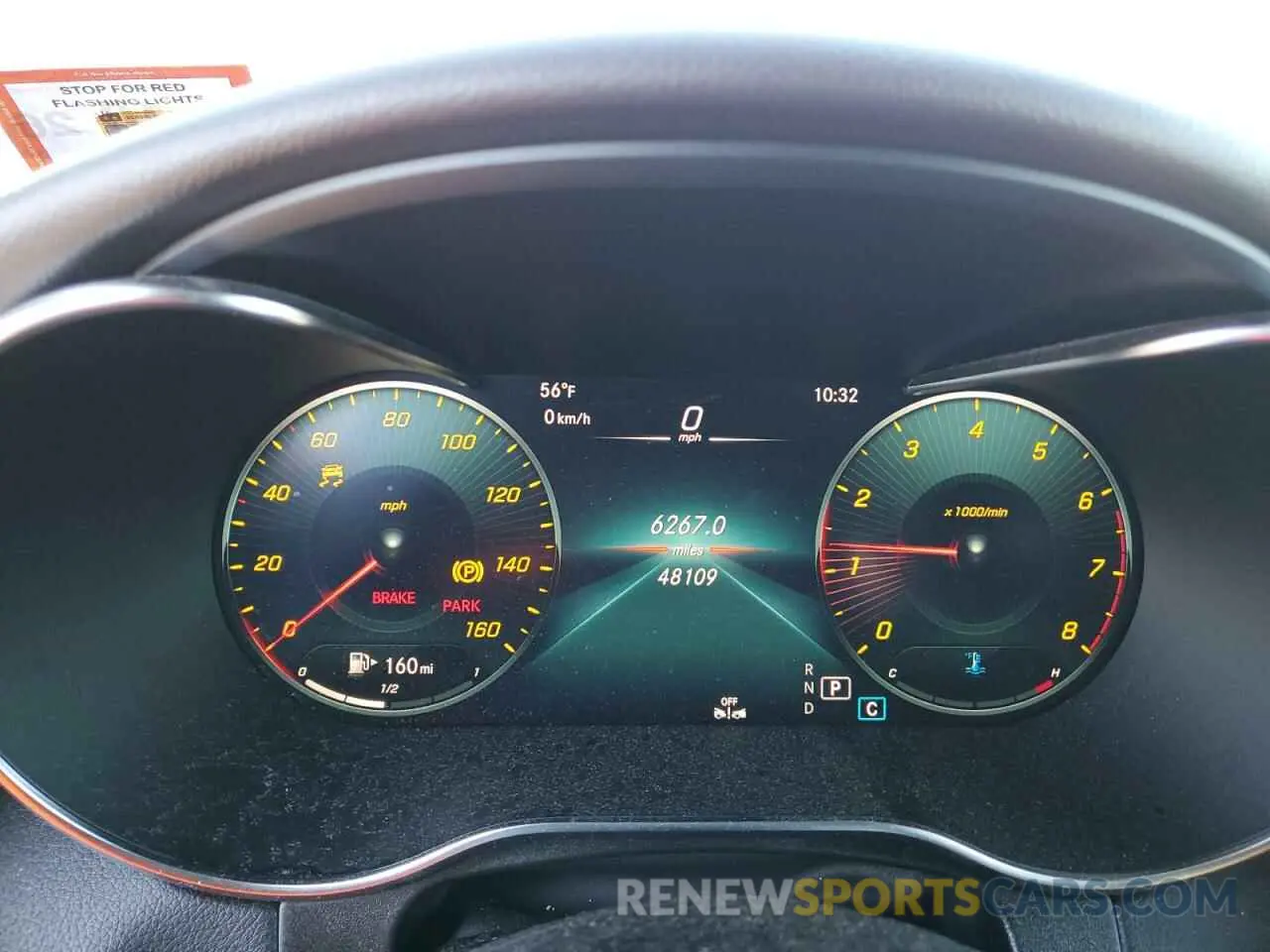 9 fotografías del automóvil dañado WDC0G8EB0LF675749 MERCEDES-BENZ GLC-CLASS 2020