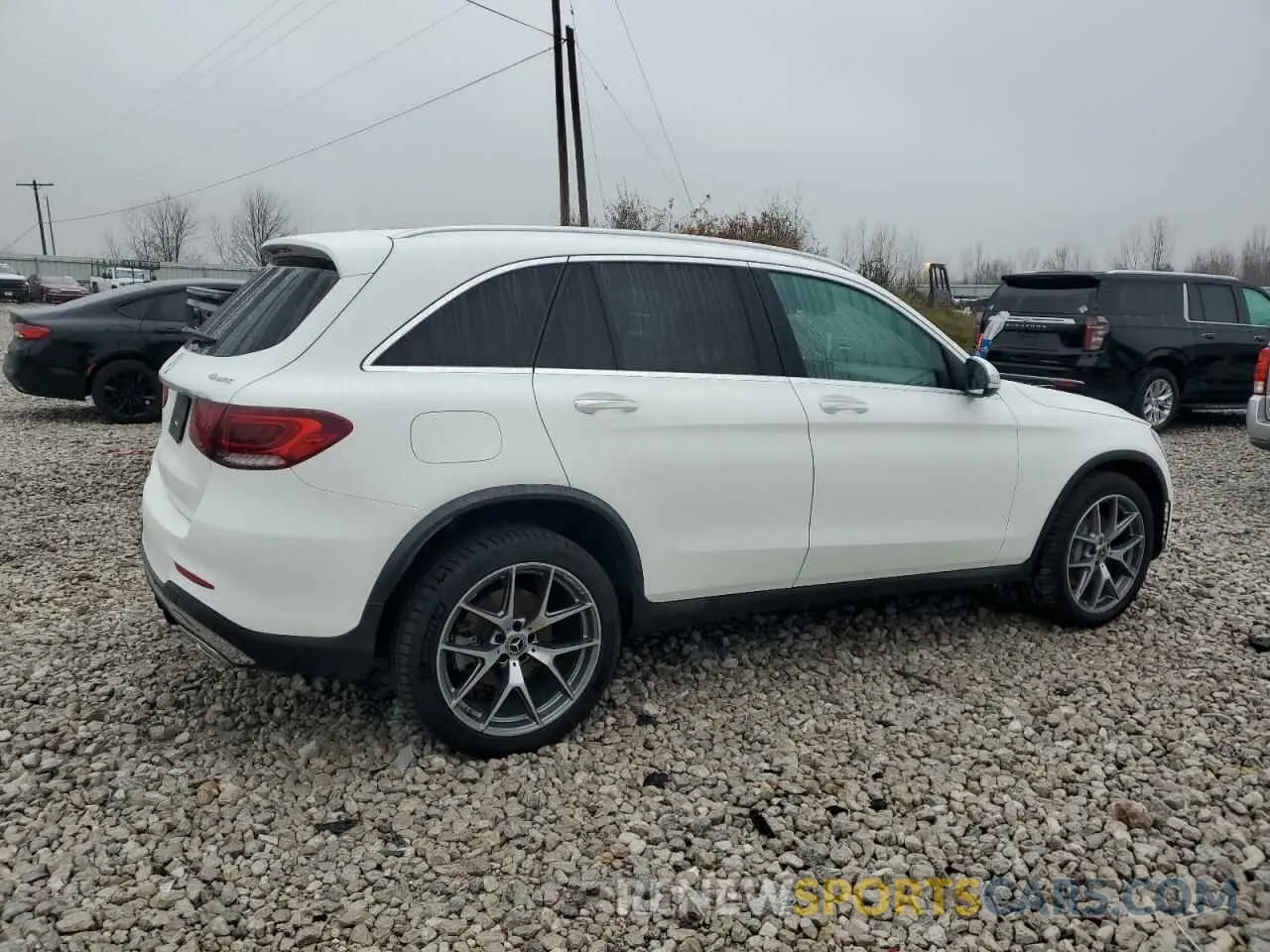 3 fotografías del automóvil dañado WDC0G8EB0LF693264 MERCEDES-BENZ GLC-CLASS 2020