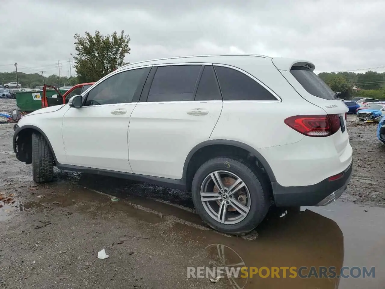2 fotografías del automóvil dañado WDC0G8EB0LF701332 MERCEDES-BENZ GLC-CLASS 2020