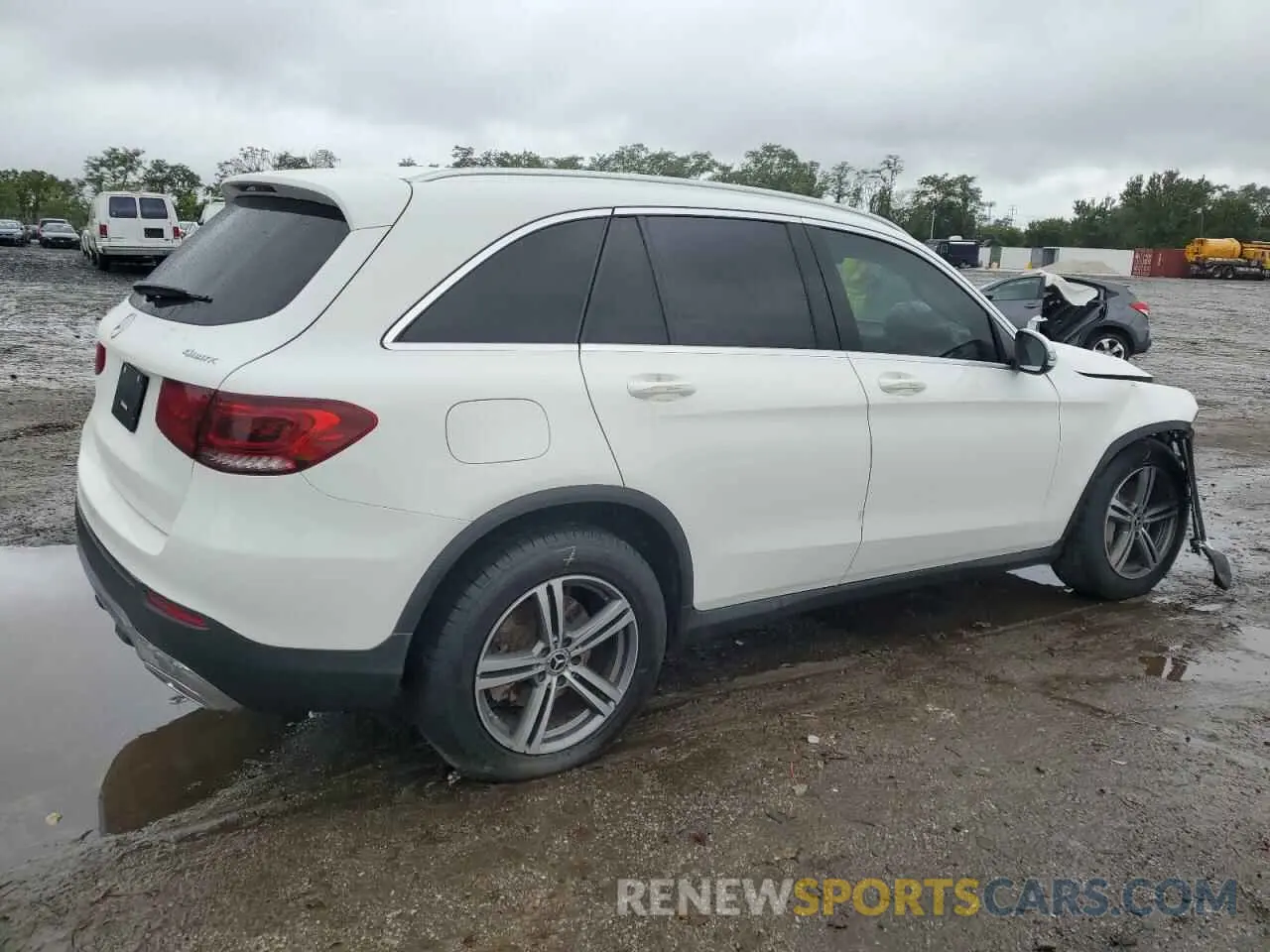3 fotografías del automóvil dañado WDC0G8EB0LF701332 MERCEDES-BENZ GLC-CLASS 2020