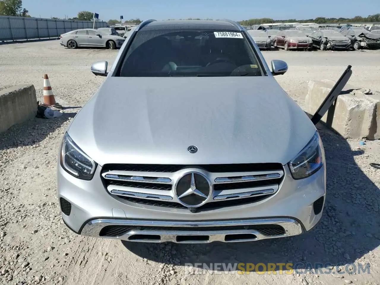 5 fotografías del automóvil dañado WDC0G8EB0LF708054 MERCEDES-BENZ GLC-CLASS 2020