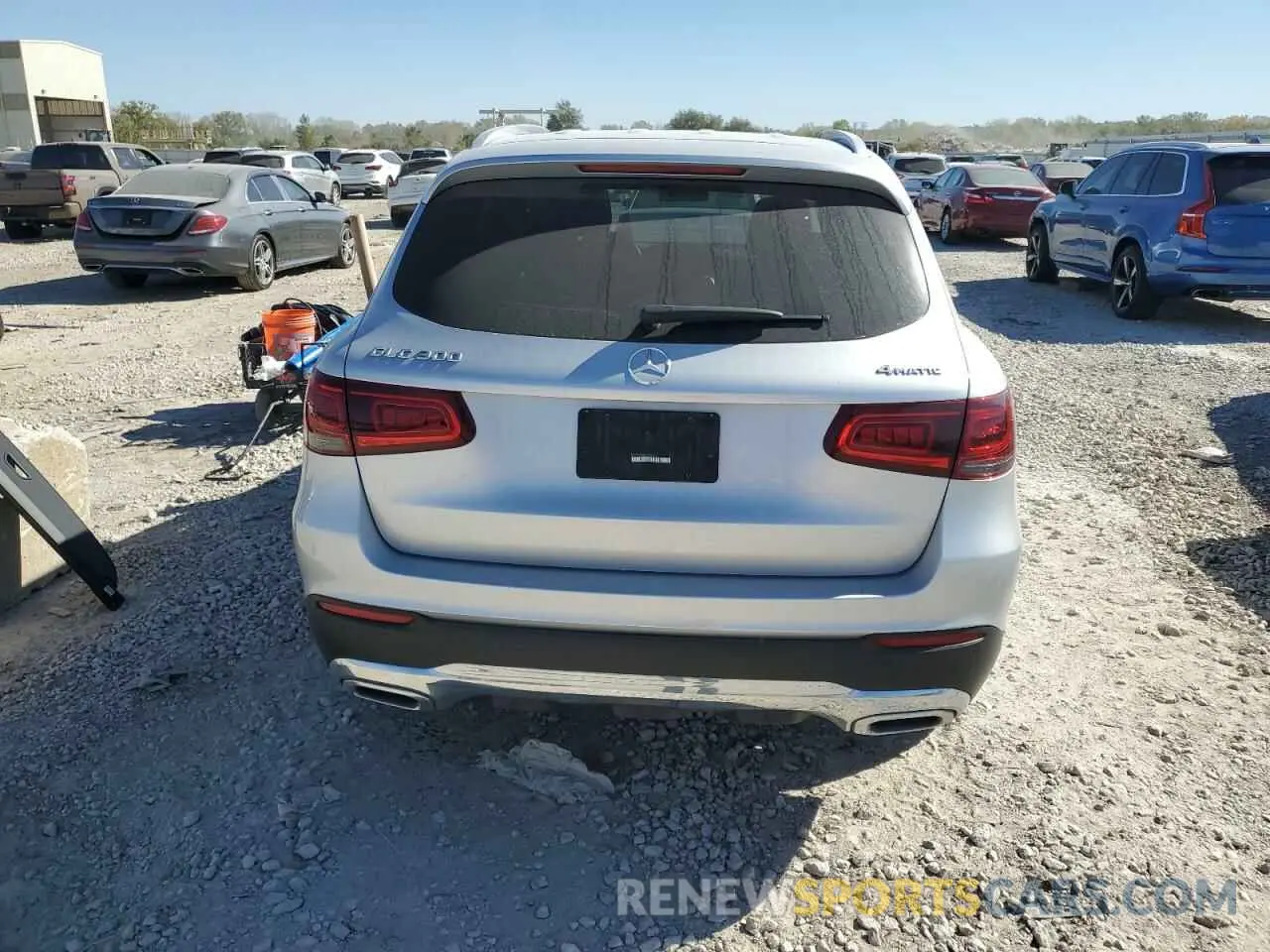 6 fotografías del automóvil dañado WDC0G8EB0LF708054 MERCEDES-BENZ GLC-CLASS 2020