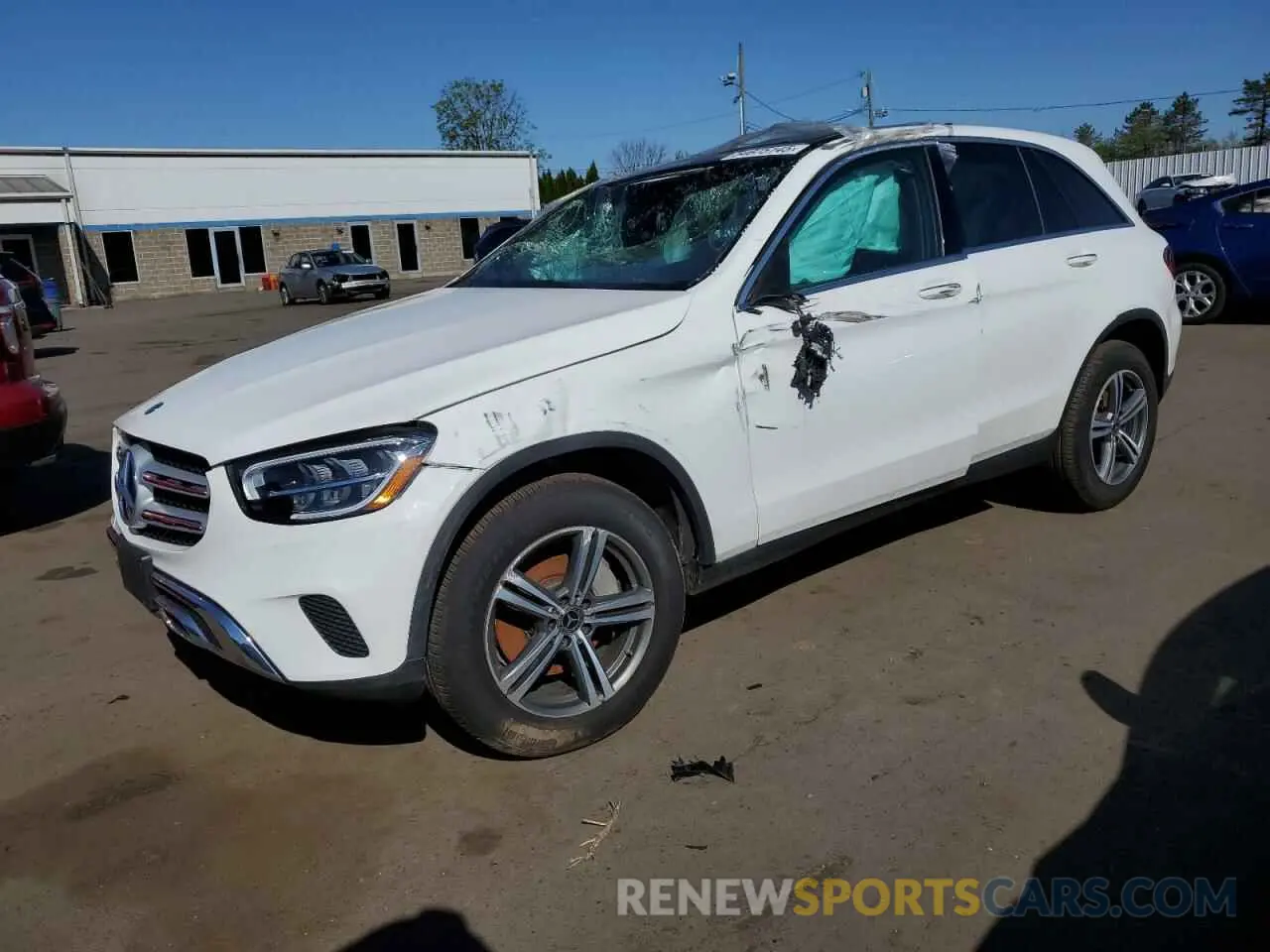 1 fotografías del automóvil dañado WDC0G8EB0LF715022 MERCEDES-BENZ GLC-CLASS 2020