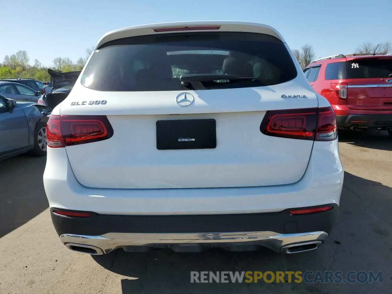 6 fotografías del automóvil dañado WDC0G8EB0LF715022 MERCEDES-BENZ GLC-CLASS 2020
