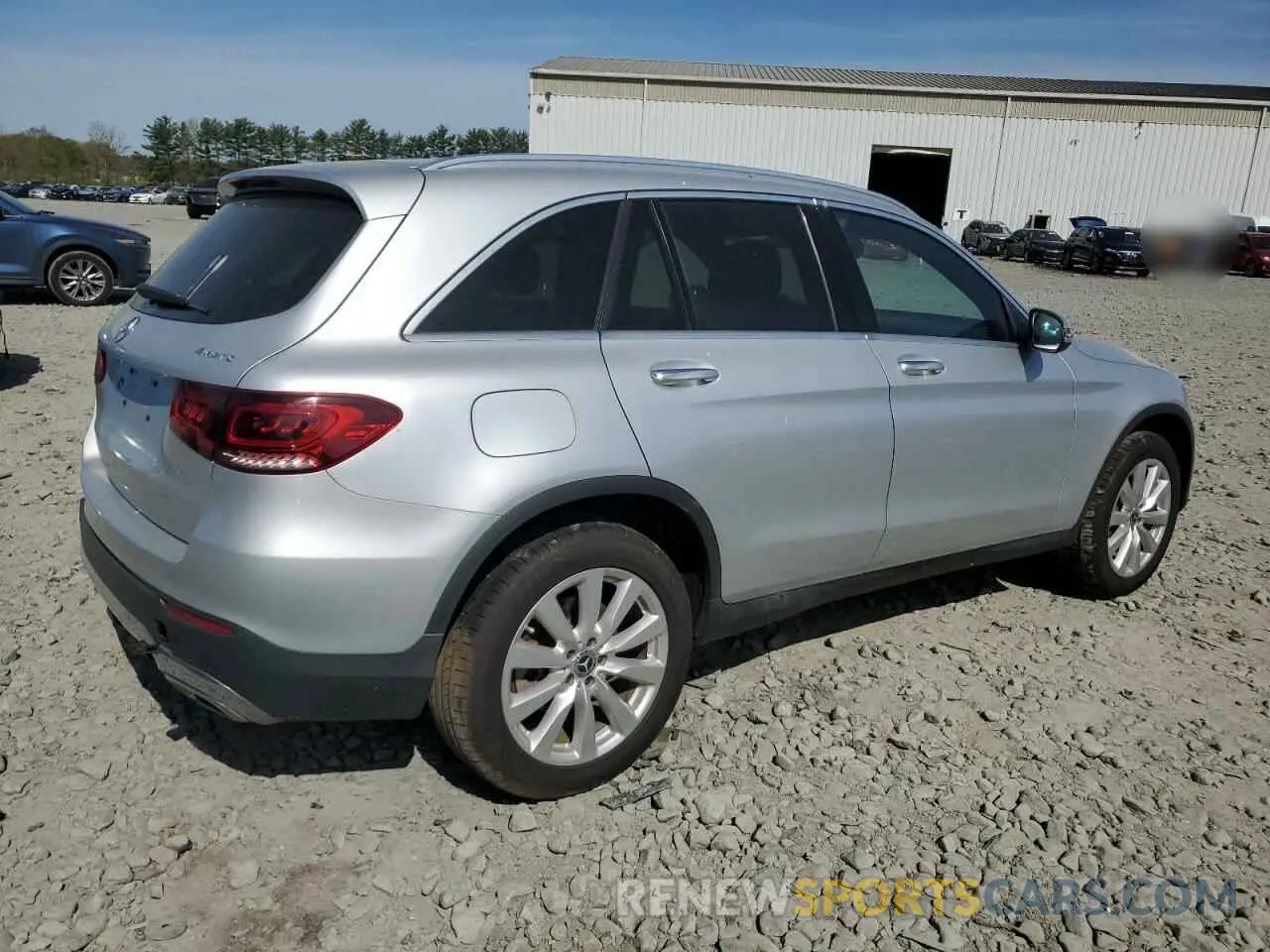 3 fotografías del automóvil dañado WDC0G8EB1LF674917 MERCEDES-BENZ GLC-CLASS 2020