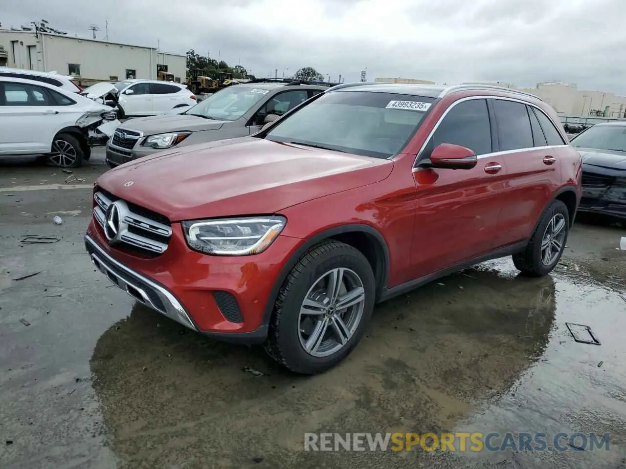 1 fotografías del automóvil dañado WDC0G8EB2LF742349 MERCEDES-BENZ GLC-CLASS 2020