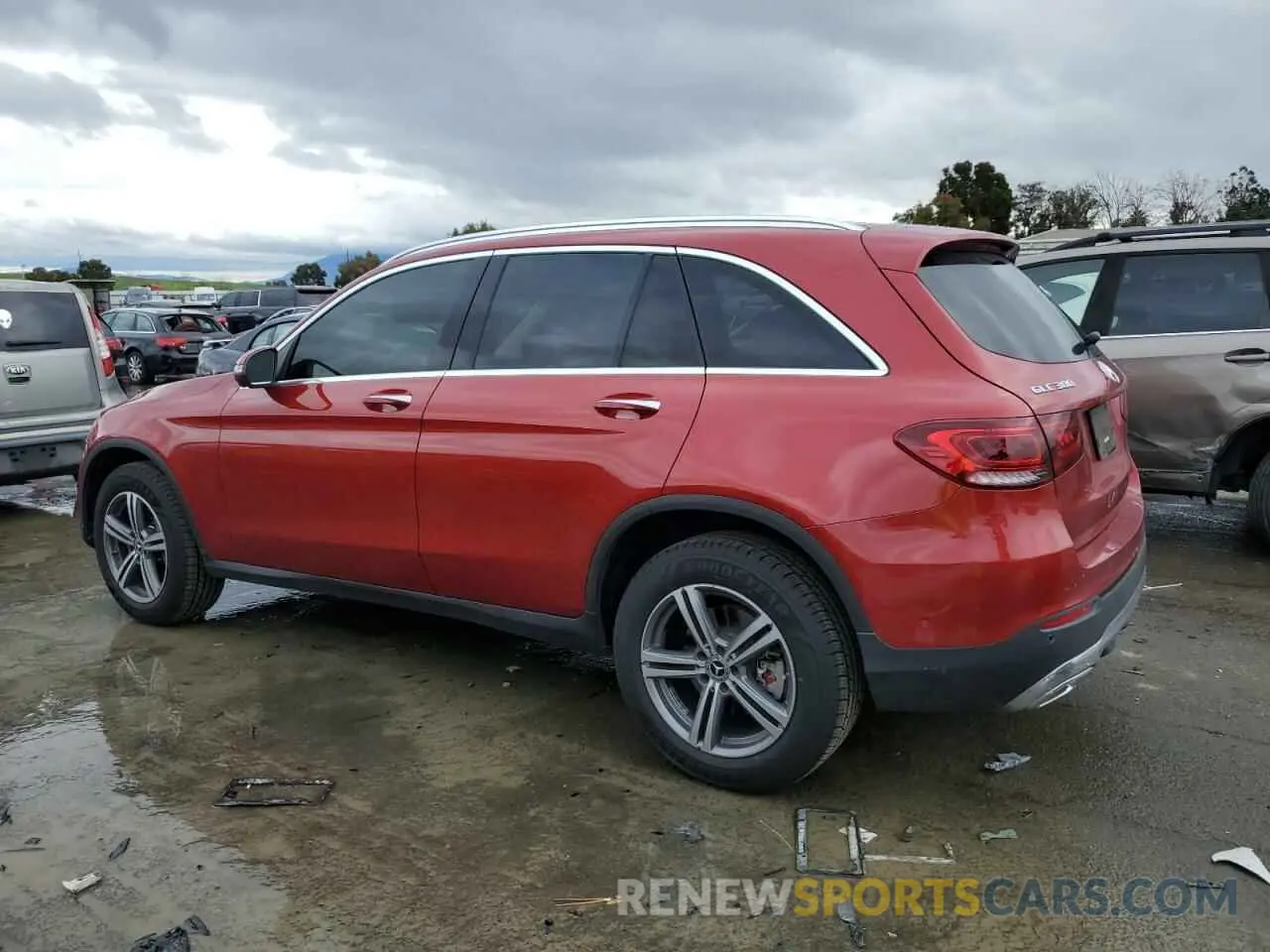 2 fotografías del automóvil dañado WDC0G8EB2LF742349 MERCEDES-BENZ GLC-CLASS 2020