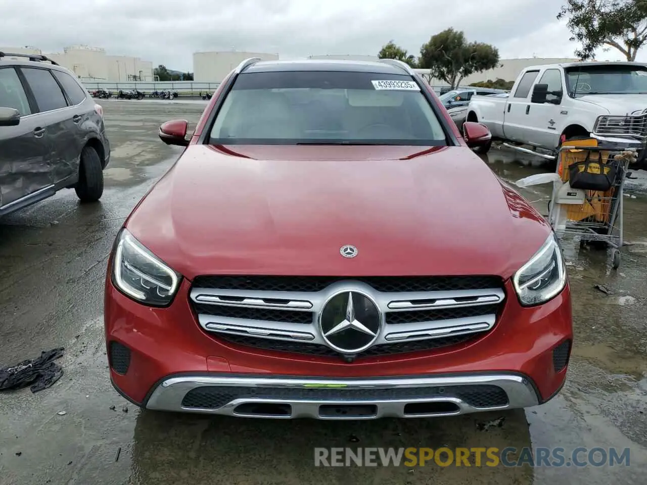 5 fotografías del automóvil dañado WDC0G8EB2LF742349 MERCEDES-BENZ GLC-CLASS 2020