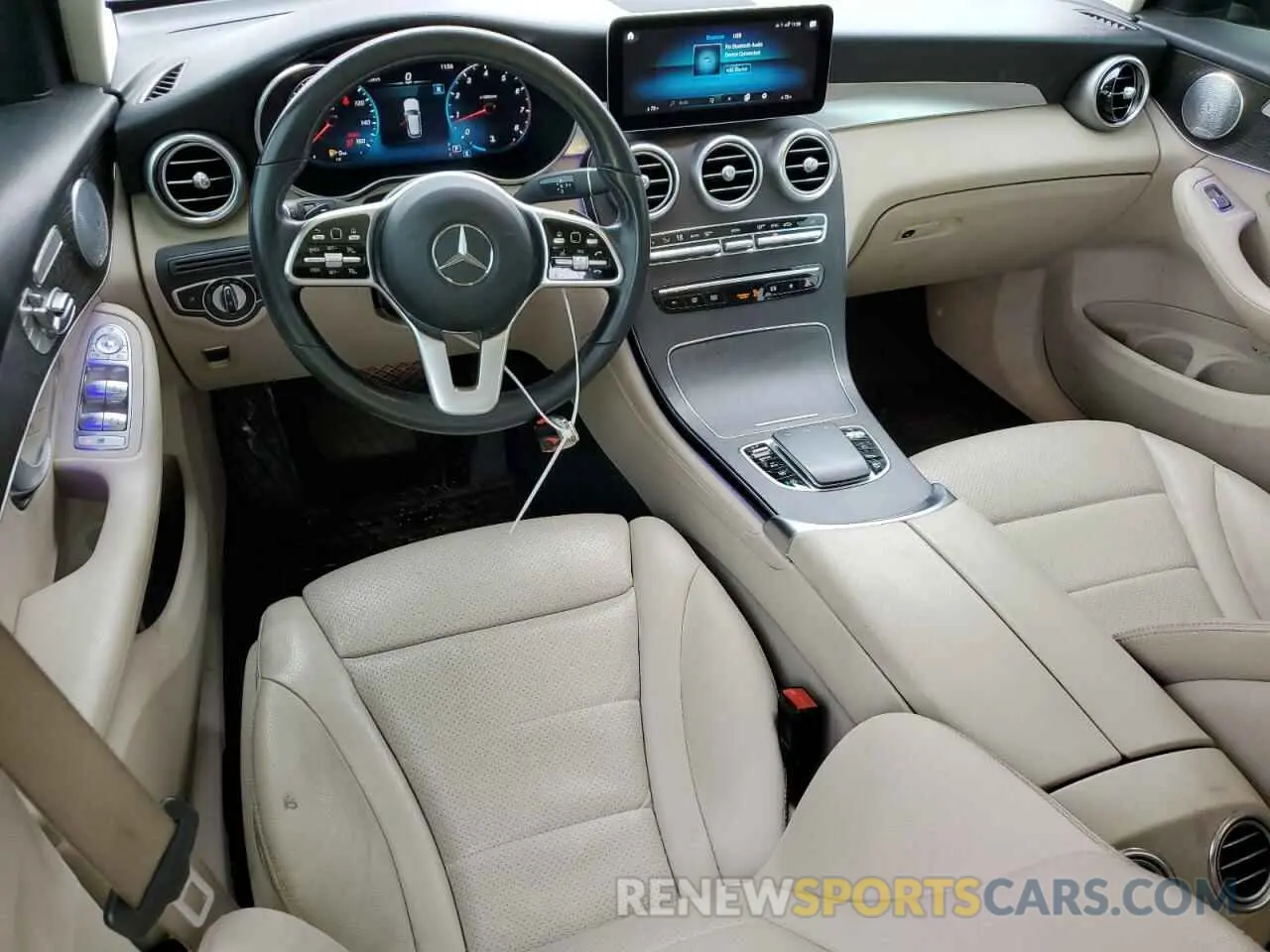 8 fotografías del automóvil dañado WDC0G8EB2LF742349 MERCEDES-BENZ GLC-CLASS 2020