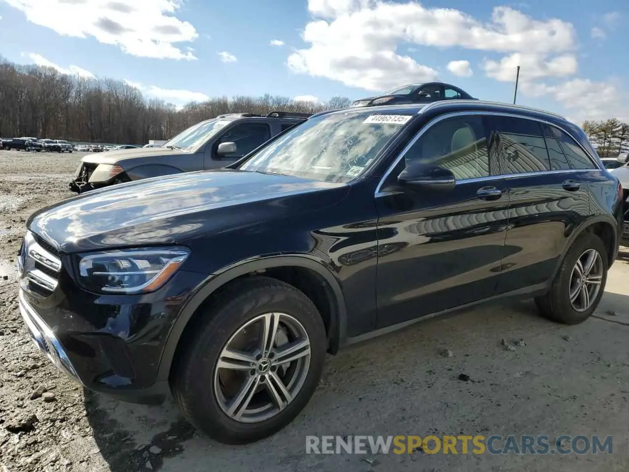 1 fotografías del automóvil dañado WDC0G8EB2LF755117 MERCEDES-BENZ GLC-CLASS 2020
