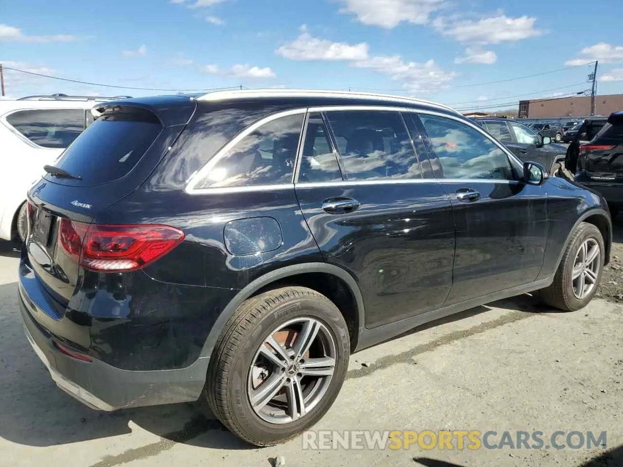 3 fotografías del automóvil dañado WDC0G8EB2LF755117 MERCEDES-BENZ GLC-CLASS 2020