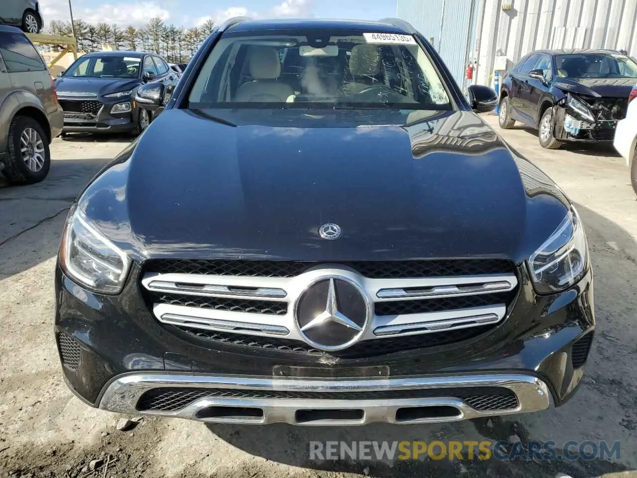 5 fotografías del automóvil dañado WDC0G8EB2LF755117 MERCEDES-BENZ GLC-CLASS 2020