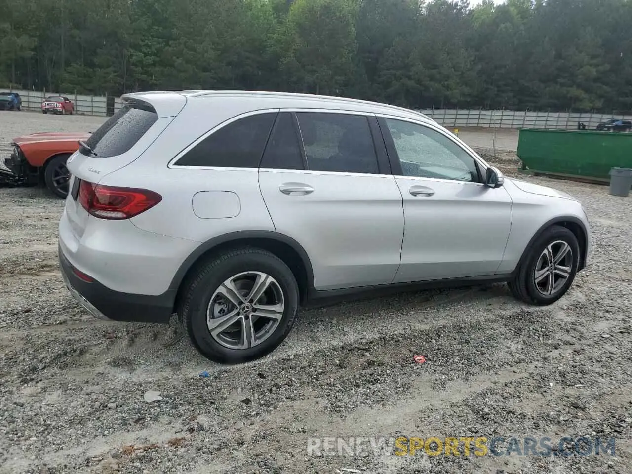 3 fotografías del automóvil dañado WDC0G8EB3LF739895 MERCEDES-BENZ GLC-CLASS 2020