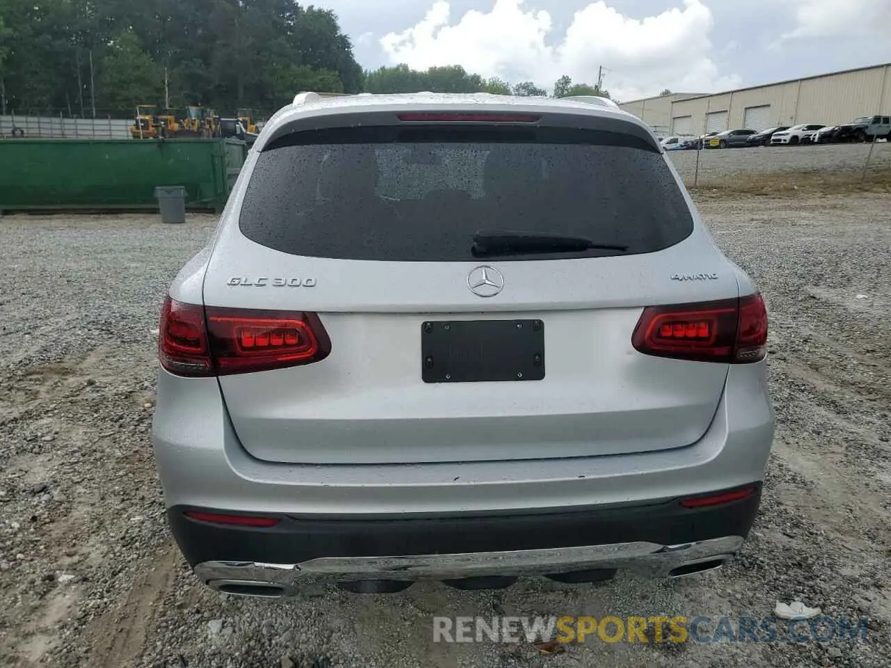 6 fotografías del automóvil dañado WDC0G8EB3LF739895 MERCEDES-BENZ GLC-CLASS 2020