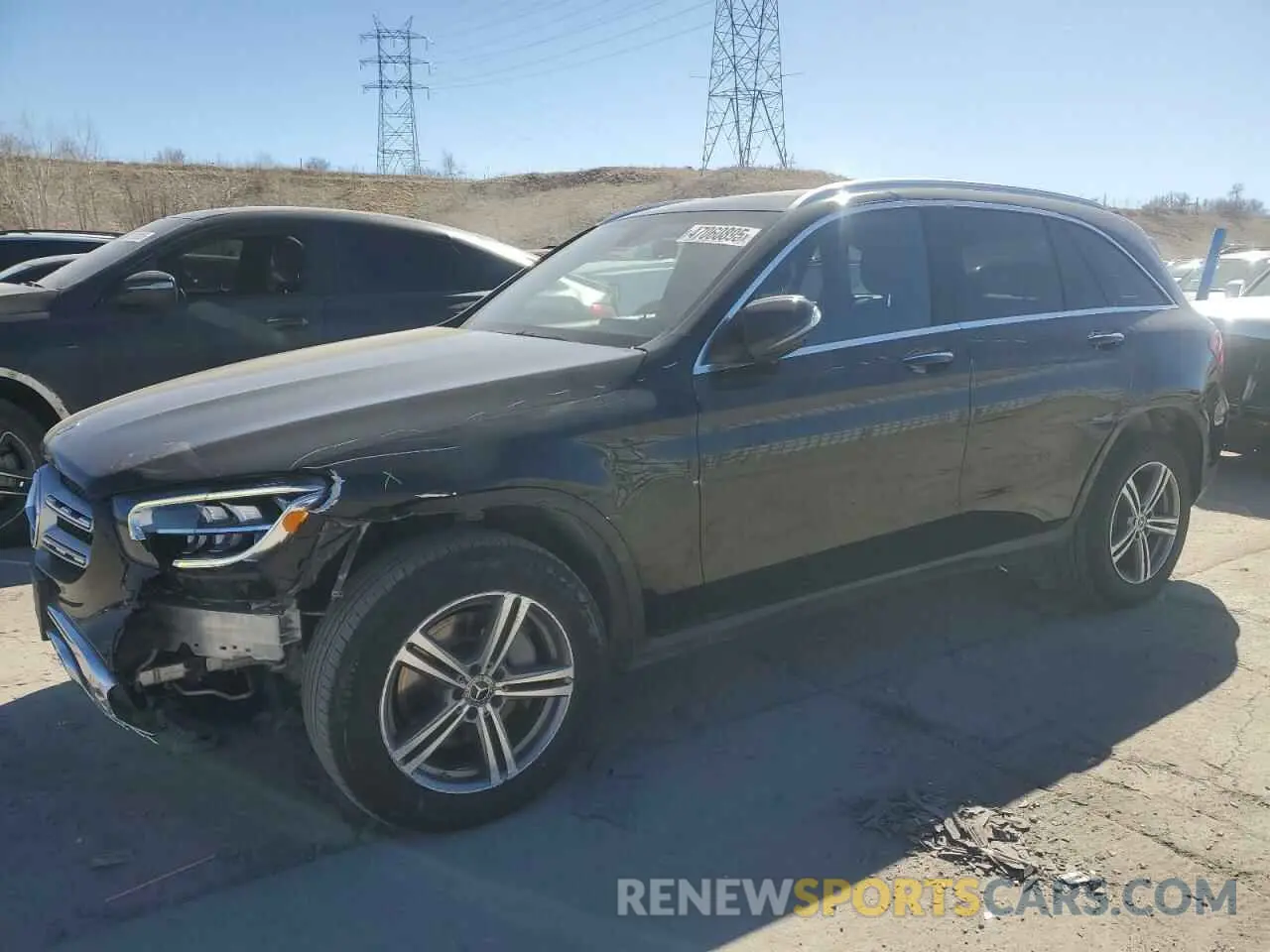 1 fotografías del automóvil dañado WDC0G8EB3LF748287 MERCEDES-BENZ GLC-CLASS 2020