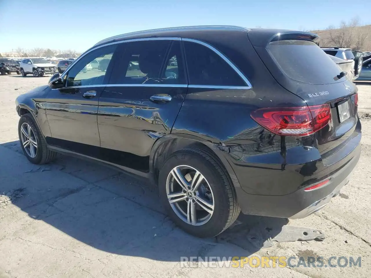 2 fotografías del automóvil dañado WDC0G8EB3LF748287 MERCEDES-BENZ GLC-CLASS 2020