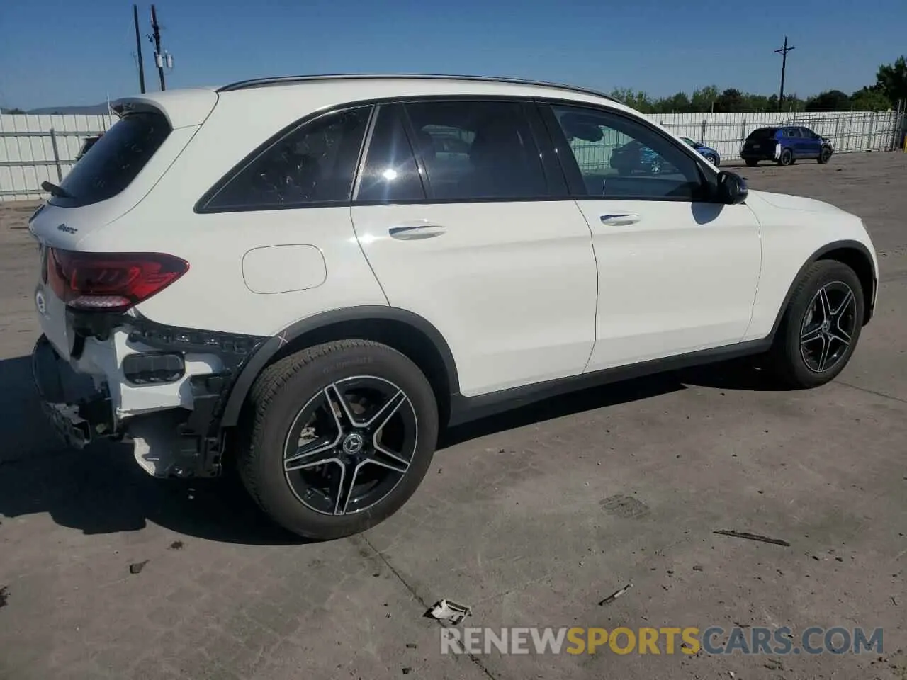 3 fotografías del automóvil dañado WDC0G8EB4LF700801 MERCEDES-BENZ GLC-CLASS 2020