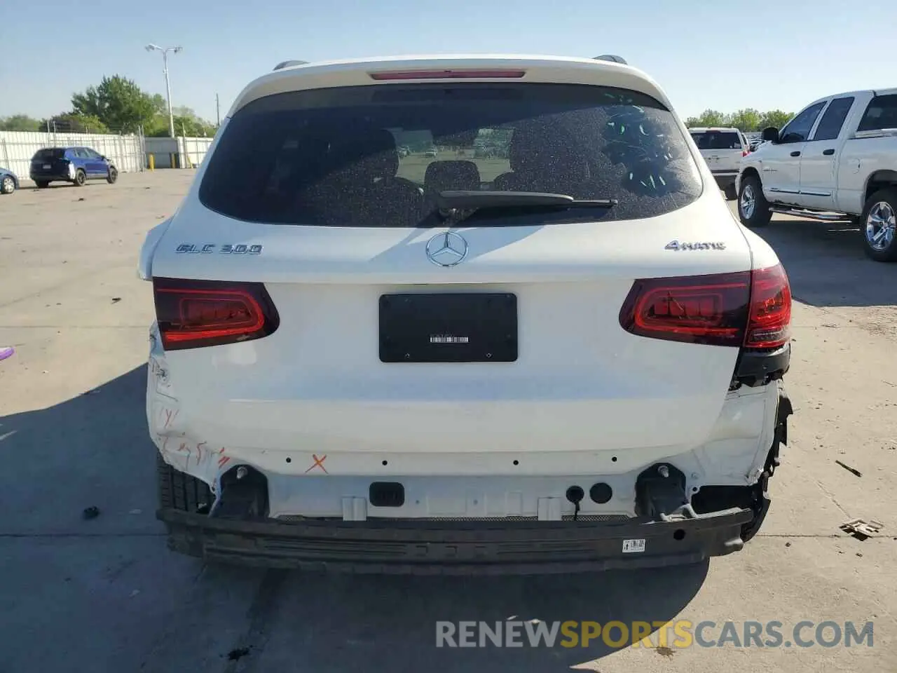 6 fotografías del automóvil dañado WDC0G8EB4LF700801 MERCEDES-BENZ GLC-CLASS 2020