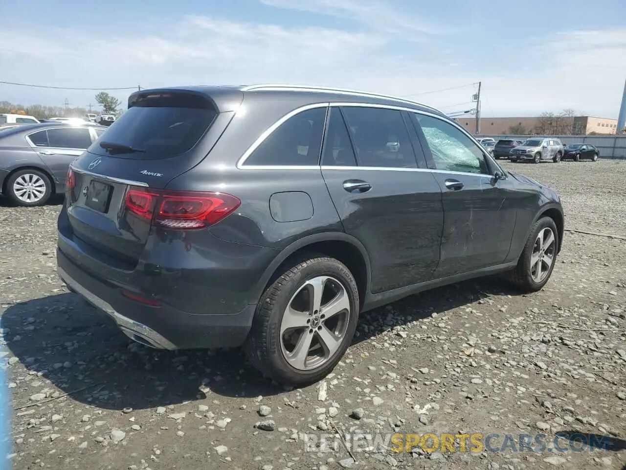 3 fotografías del automóvil dañado WDC0G8EB5LF722435 MERCEDES-BENZ GLC-CLASS 2020