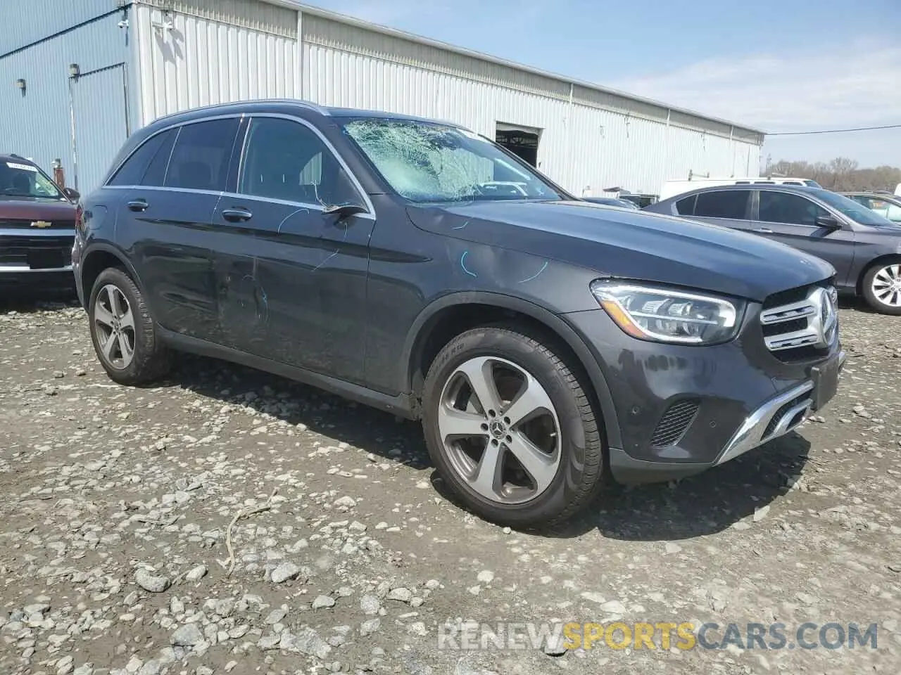 4 fotografías del automóvil dañado WDC0G8EB5LF722435 MERCEDES-BENZ GLC-CLASS 2020