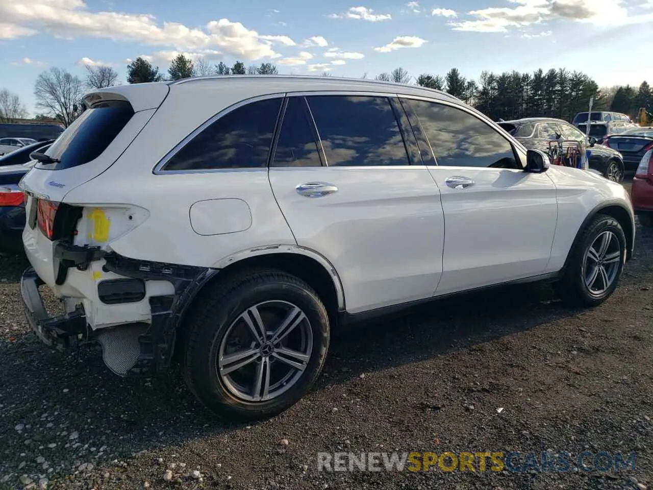 3 fotografías del automóvil dañado WDC0G8EB6LF724050 MERCEDES-BENZ GLC-CLASS 2020