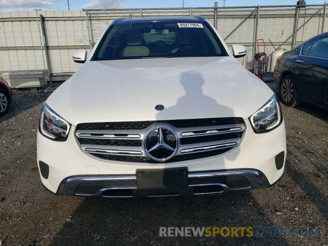 5 fotografías del automóvil dañado WDC0G8EB6LF724050 MERCEDES-BENZ GLC-CLASS 2020