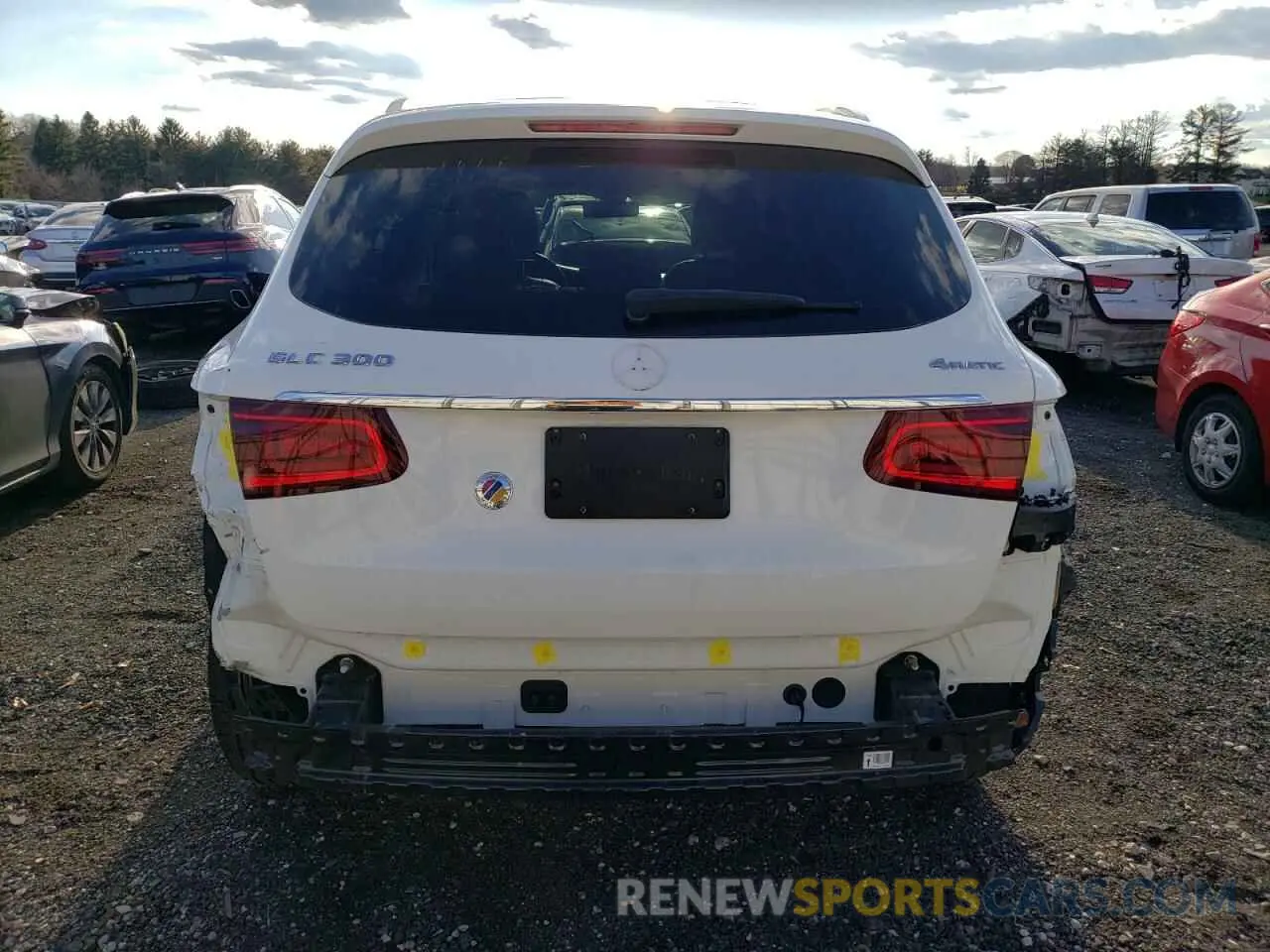 6 fotografías del automóvil dañado WDC0G8EB6LF724050 MERCEDES-BENZ GLC-CLASS 2020