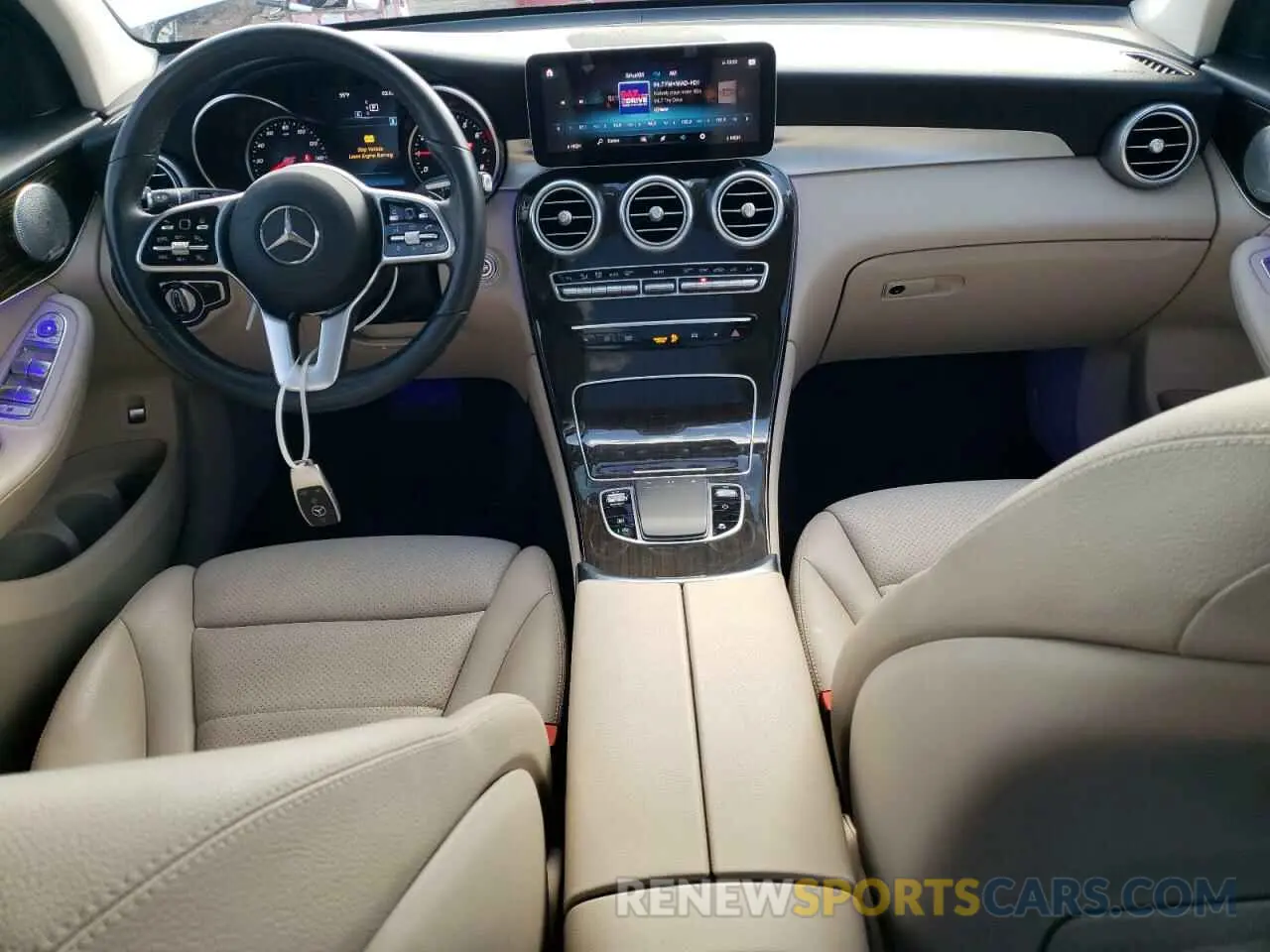 8 fotografías del automóvil dañado WDC0G8EB6LF724050 MERCEDES-BENZ GLC-CLASS 2020