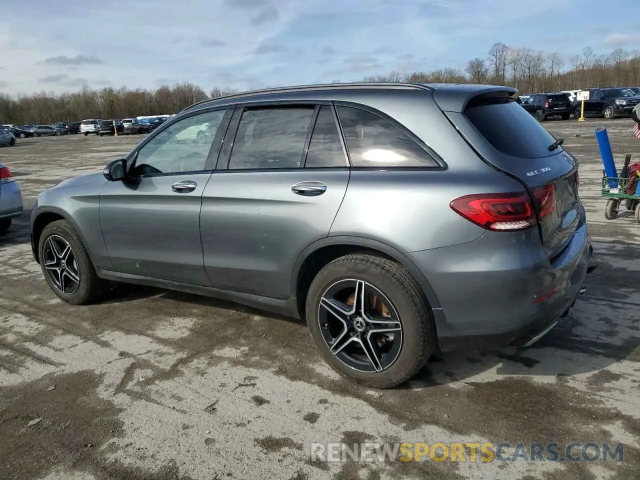 2 fotografías del automóvil dañado WDC0G8EB6LF739454 MERCEDES-BENZ GLC-CLASS 2020