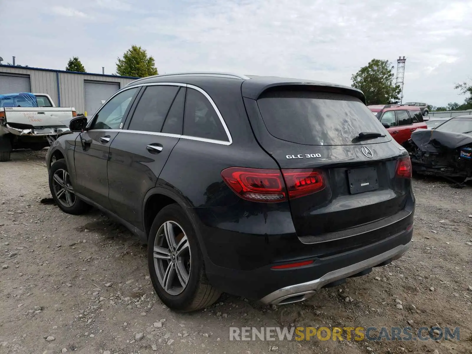 3 fotografías del automóvil dañado WDC0G8EB7LF673741 MERCEDES-BENZ GLC-CLASS 2020