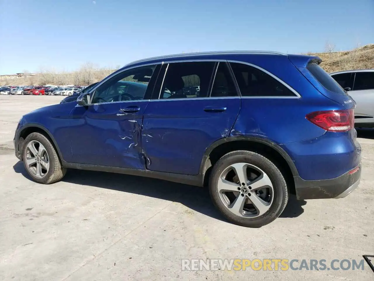 2 fotografías del automóvil dañado WDC0G8EB8LF692315 MERCEDES-BENZ GLC-CLASS 2020