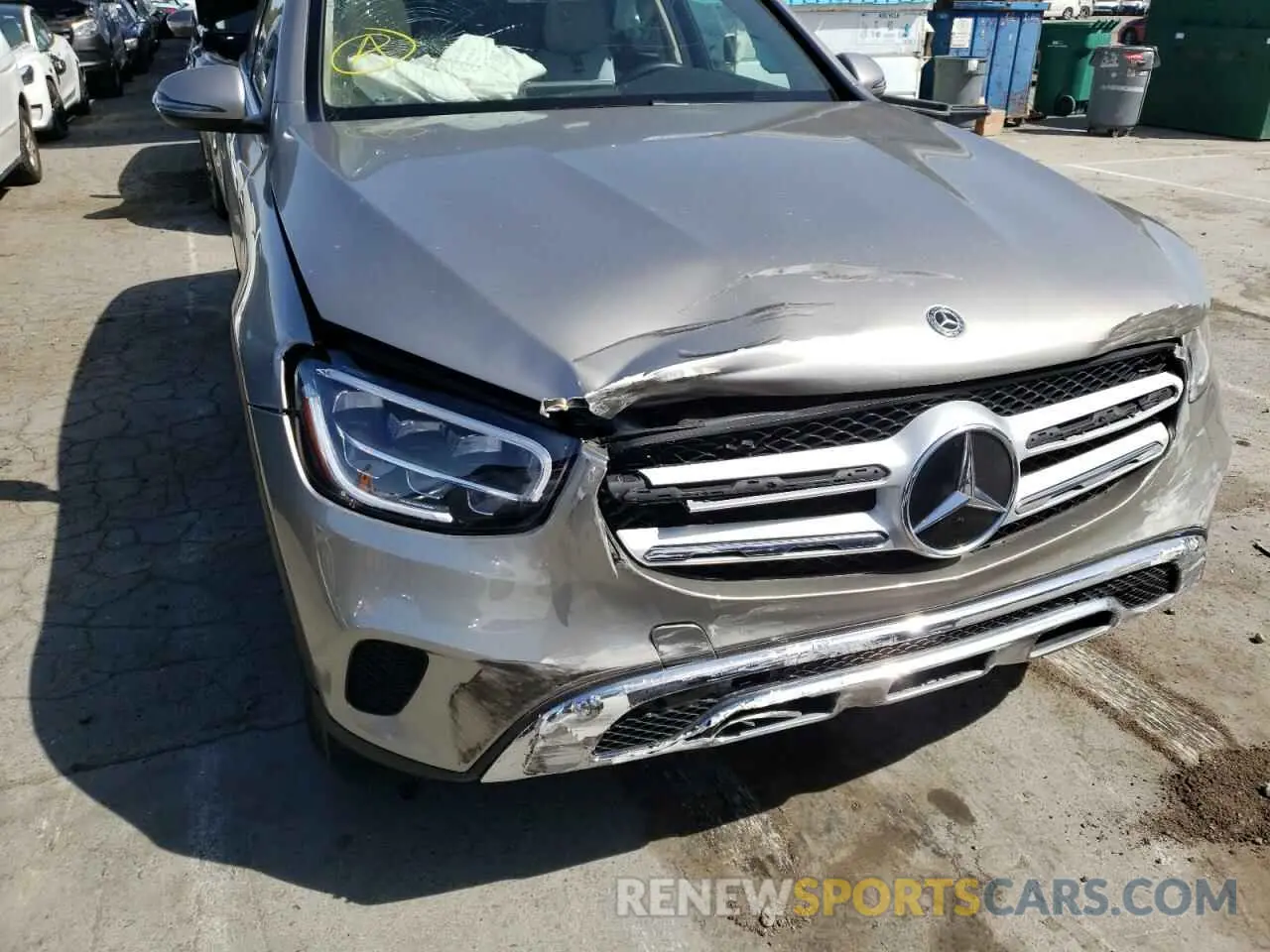 9 fotografías del automóvil dañado WDC0G8EB9LF683123 MERCEDES-BENZ GLC-CLASS 2020