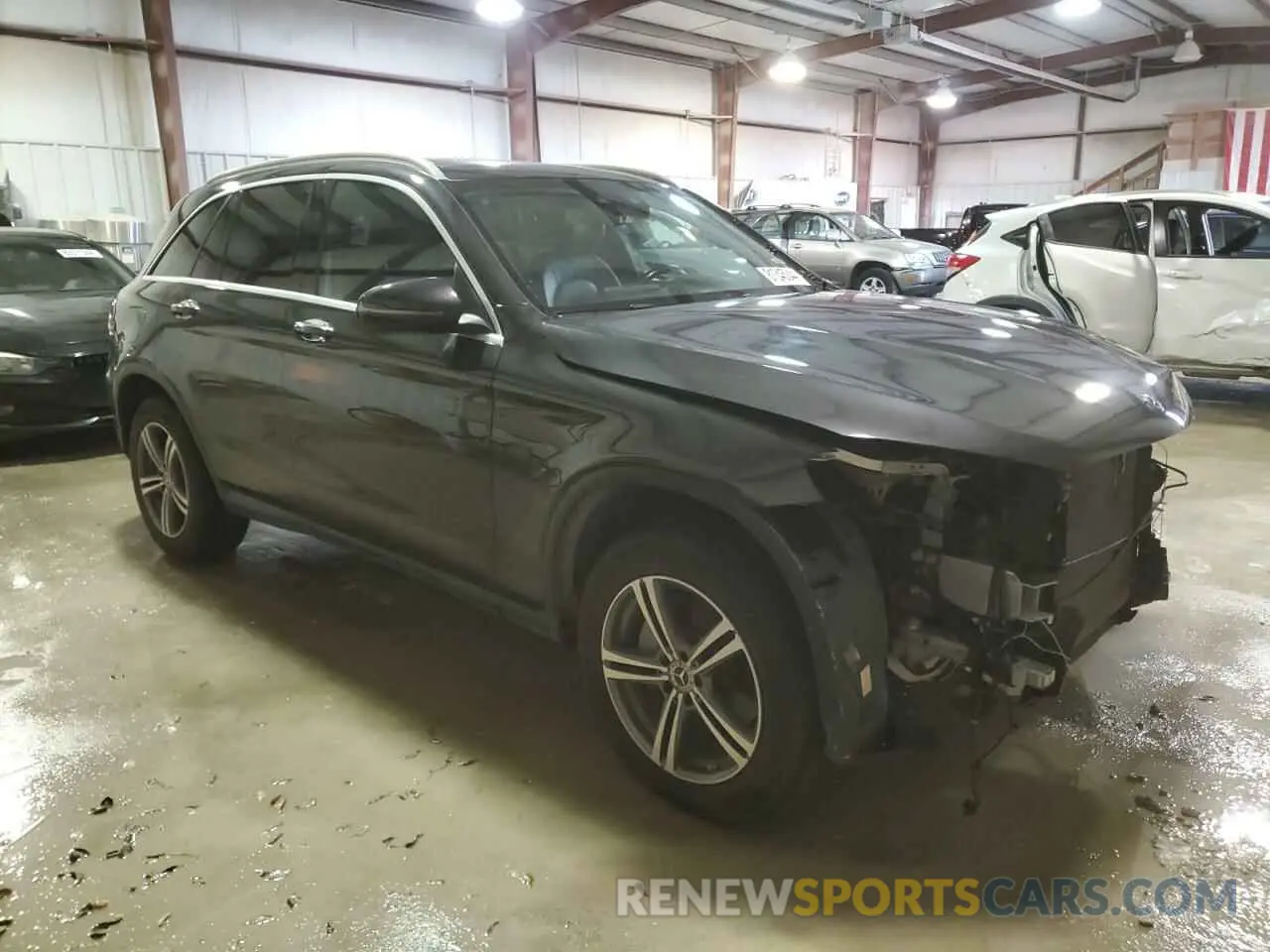 4 fotografías del automóvil dañado WDC0G8EB9LF701555 MERCEDES-BENZ GLC-CLASS 2020