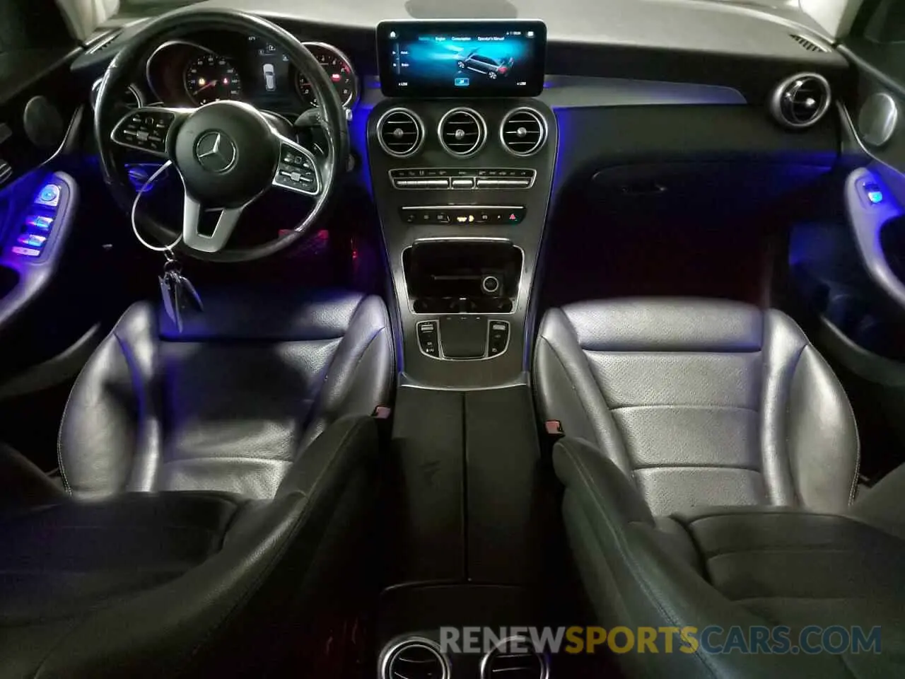 8 fotografías del automóvil dañado WDC0G8EB9LF701555 MERCEDES-BENZ GLC-CLASS 2020